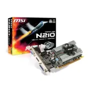 (店+)【MSI 微星】N210/MD1G/D3 PCIE 顯示卡(589MHz/14.5cm/單風扇/三年保)