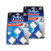 (2盒超值組)英國FINISH-洗碗機專用機體內部清潔劑(3入錠)/盒(過濾器噴水臂清潔錠,強效除油污水垢劑)