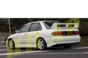 ☆HH西岸國際☆三菱 伯樂 LANCER VIRAGE EVO3 側裙 下巴 尾翼