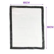 【台灣現貨】50*70cm柔光60*90cm擋光閃光燈柔光箱攝影白綠幕幕