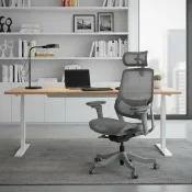 【Costco好市多】ERGOKING S5 人體工學椅 灰框灰網 ERGOKING S5 Ergonomic Mesh Chair Gray Frame Gray Mesh