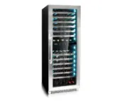 秀翔電器SS3C 8/10前贈手工白酒杯+收納盒 DIVIN DV-568DS 150~156瓶 雙溫葡萄酒櫃 可獨立或嵌入擺放 全機升級2年保固