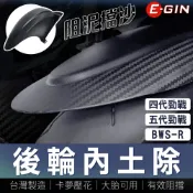 一菁 E-GIN【後輪內土除 有效阻擋噴濺】擋泥板 後土除 後輪土除 後輪上蓋 土除 適用 BWSR 四代勁戰 五代勁戰
