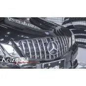 Kc汽車部品 賓士 BENZ W212 S212 前期 [GT款] 水箱罩 直柵式 銀/黑色 E250 E350