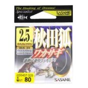 SASAME 秋田狐 WA-04 茶 日本進口 釣鉤 魚鉤 茶色鉤 池釣 溪釣