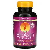 【iHerb】Nutrex Hawaii, BioAstin® 高階版，夏威夷蝦青素，6 毫克，60 粒素食軟膠囊