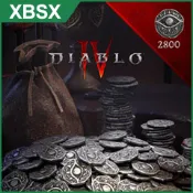 【巴哈商城】Xbox SX 《暗黑破壞神 4》追加內容：2,800 枚白金幣（XBOX 專用）