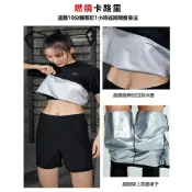小胖達生活百貨 L-5XL 爆汗服套裝女 大尺碼燃脂暴汗衣高腰爆汗褲發汗排汗暴汗服女大碼暴汗服女