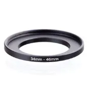 優質金屬濾鏡轉接環 小轉大 順接環 34mm-46mm轉接圈  W182 