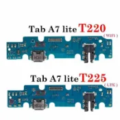 適用於三星平板 tab A7 lite t220 t225 充電尾插USB小板排線