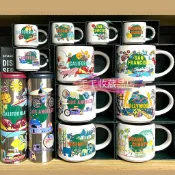 星巴克城市杯 美國加州舊金山洛杉磯優勝美地橘子郡太浩湖好萊塢 星巴克馬克杯