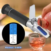 現貨 0-80% 酒度計 酒精計 測酒計 酒精濃度計 酒精比重計 酒精濃度 測酒精濃度計 測酒精濃度 手持折射儀 折光儀
