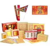 【金發財金紙-普渡旗版】普渡公-普渡公金+普渡旗+香- 尺三 新山料香-2入組(金紙 -普渡必用)