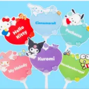 韓國三麗鷗 大耳狗 帕恰狗  美樂蒂 酷洛米 人魚漢頓 hello kitty 凱蒂貓 酷企鵝 大眼蛙 愛心扇子 手拿扇