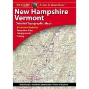 Delorme Atlas & Gazetteer New Hampshire/Vermont Delorme Mapping Company 著 Ingram 出版