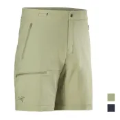 (店+)【Arcteryx 始祖鳥】男 Gamma 輕量軟殼短褲 卡洛斯綠 X000006955(健行短褲)