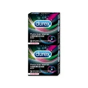 【Durex 杜蕾斯】雙悅愛潮裝衛生套2盒(共6入 保險套/衛生套/安全套/避孕套/避孕/持久)
