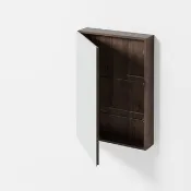 極簡600浴鏡櫃 - 胡桃木 / Cabinet 600 Slimfit Magnifier