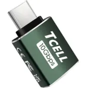 (店+)TCELL USB3.2 to Type-C Gen2 10Gb轉接頭