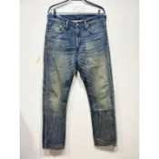 Levis 504 二手牛仔褲- 正品 刷色 直筒 (LEVIS 29990-0172)- W34 L34