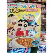 日本🇯🇵丸美屋咖哩 蠟筆小新 咖哩 卡通 即食咖哩