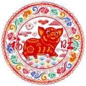 協貿國際日用品生活8館 新年大福字門貼春節裝飾喜字門貼靜電貼剪紙玻璃貼場景布置窗花大