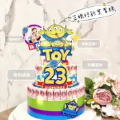 三眼怪 鈔票蛋糕🎂客製化生日驚喜｜現金蛋糕｜玩具總動員主題｜立體手工卡片｜禮物首選｜可急件