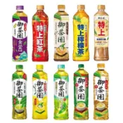 御茶園 590ml日式綠茶無糖 台灣四季春 特撰冰釀綠茶 金萱烏龍 特上紅茶 奶茶 檸檬茶 超商限6罐