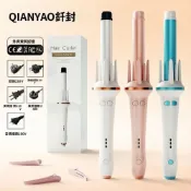(店+)跨境全自動捲髮器便攜式家用28MM電動旋轉大卷波浪不傷發燙發器