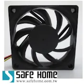SAFEHOME 7 X 7 X 1.5 CM 超強風流量 機殼風扇 機箱風扇 3P接頭 直流風扇  CF7153P01