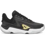 【UNDER ARMOUR】UA 男女同款 Spawn 7 籃球鞋 運動鞋_3028461-002(黑色)