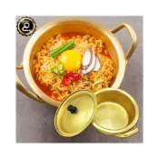 (店+)韓國泡麵鍋 煮麵鍋 雙耳鍋 米酒碗 韓式泡麵鍋 韓式鍋 QJ2498