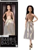  Ken & Barbie #JJX25 _ 收藏型芭比娃娃 _ 2026 BASICS滿版服基本款名模 6號☆輕盒損