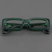 MOSCOT LEMTOSH眼鏡框女寬邊復古綠色粗框眼睛長方形近視鏡架男潮