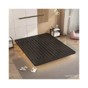 (店+)免運 簡易組裝#懸浮床 網紅簡約現代懸浮床米米意式輕奢無床頭床架雙人鐵床公寓鐵床架 鐵架床 排骨架 3尺床 5尺床