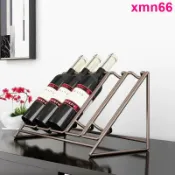 寶承齊百貨 歐式輕奢紅酒架擺件葡萄酒架酒柜擺設家用裝飾酒架創意現代酒瓶架