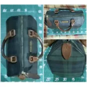 POLO RALPH LAUREN經典格紋波士頓#老包💝送同格紋實用短夾