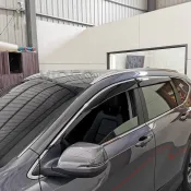 威德汽車 現貨 當日出貨 台灣製造 CRV5 CRV 5代 5.5代 原廠型 鍍鉻 晴雨窗 一組4片 透光度佳