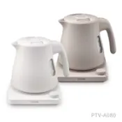 左東精品代購 日本代購 2024新款 TIGER 虎牌 PTV-A080 可控溫 快煮壺 電熱水壺 0.8L 無蒸氣 防漏 防燙