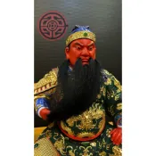 卐鑫富佛具卍 神尊-［新品］關聖帝君 尺三拖尺六 （不含椅） 江西樟木 漆線工法 精細外皮