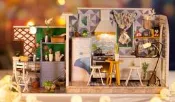 大旺小舖:DIY小屋慢生活的初級玩家 袖珍屋娃娃屋材料包實體店面大台北面交免運  賣場上百款小屋可選 生日聖誕禮物