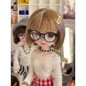 小小的小世界 娃娃屋 微縮 mjd BJD 4分 6分 8分12分 芭比 娃用 水滴 超迷你 2cm 髮夾 2款 10色