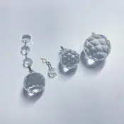買一送一 水晶球 水晶燈 施華洛 燈飾 切面 吊球 裝飾 家飾