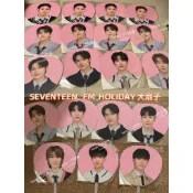 官方正版 SEVENTEEN 2025FM 飯咪 大扇子 HOLIDAY IMAGE PICKET FANMEETI