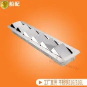 【臺灣暢銷】排氣通風窗百葉窗出換氣通風口散熱透氣孔罩蓋網不鏽鋼五金配件【爆】