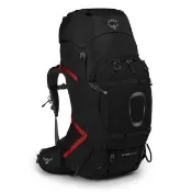 【Osprey】Aether Plus 70  重裝登山背包 黑 S/M  專業登山包 10002896