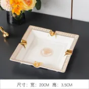 煙灰缸 雪茄工具 北歐 陶瓷 歐式 創意 個性 潮流 傢用 客廳 雪茄煙缸 KTV煙碟 雪茄盒 雪茄皮套 雪茄用品 煙缸