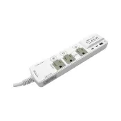 【AIWA 愛華】45W多孔快充延長線1.8m(通過安規 快充 USB延長線/ACE-3345U)