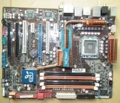 [只能抓到2根記憶體]華碩P5Q3 DELUXE LGA775主機板 DDR3主板P45 INTEL