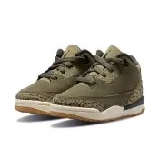 【NIKE 耐吉】Nike Air Jordan 3 Retro Family Affair TD 卡其 運動鞋 小童鞋 DM0968-202